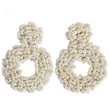 Load image into Gallery viewer, Summer Beaded Statement Earrings