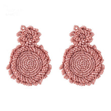 Load image into Gallery viewer, Summer Beaded Statement Earrings