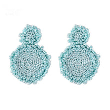 Load image into Gallery viewer, Summer Beaded Statement Earrings