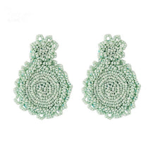 Load image into Gallery viewer, Summer Beaded Statement Earrings