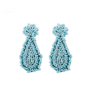 Summer Beaded Statement Earrings