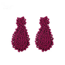 Load image into Gallery viewer, Summer Beaded Statement Earrings