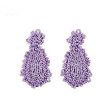 Load image into Gallery viewer, Summer Beaded Statement Earrings